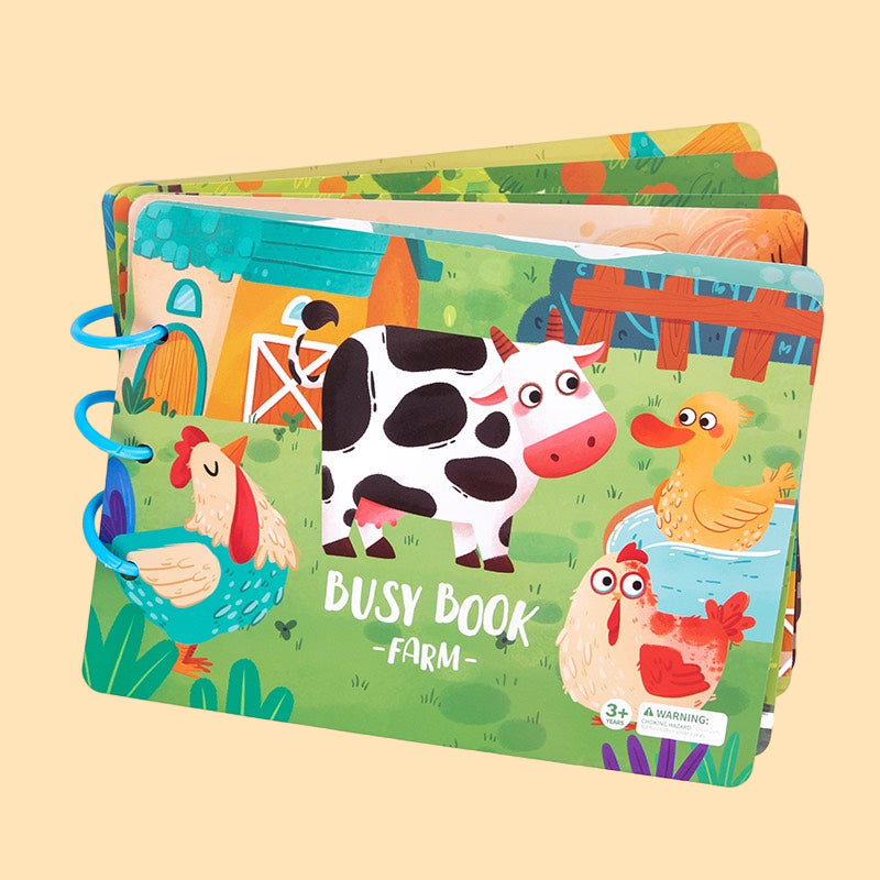 Farm Busy Book
